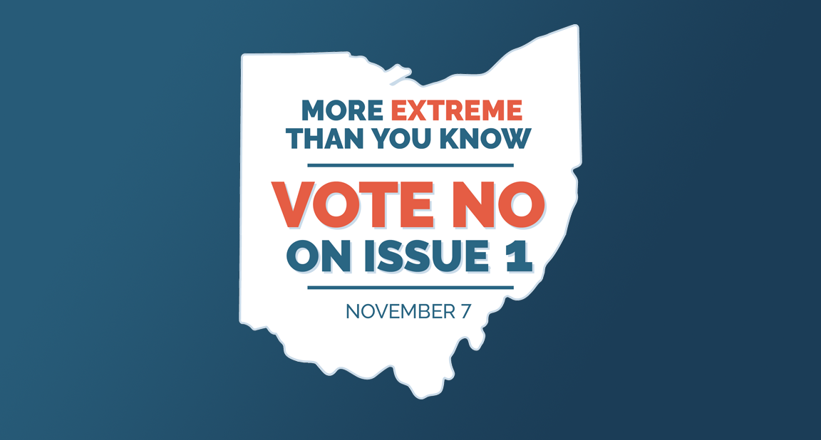 Vote No on Issue 1 Now is the Time to be Vocal