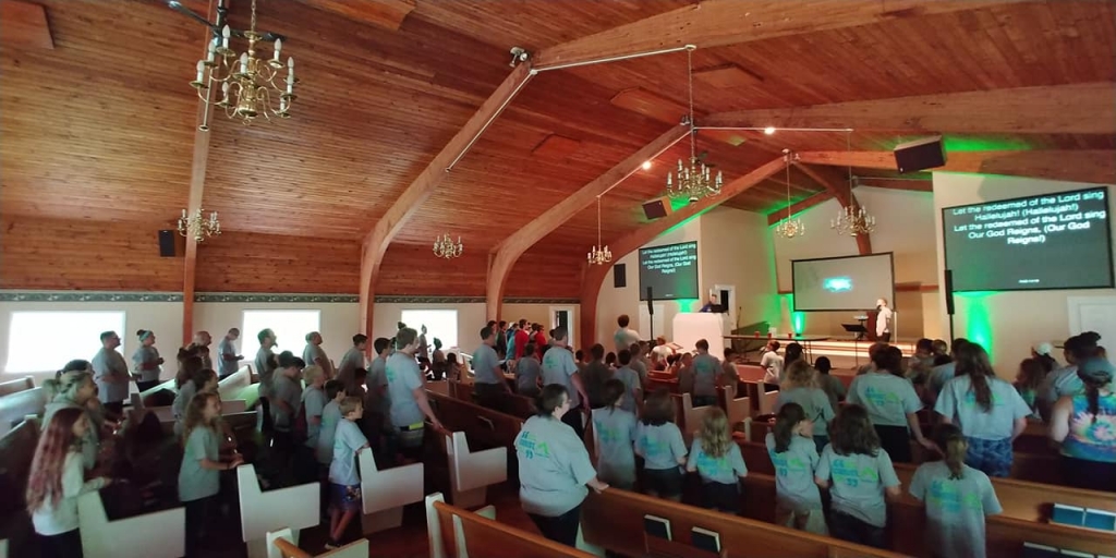 Worship in the chapel